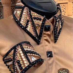 Rhinestone Showmanship Shirt | Western Equitation Performance Top