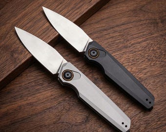 Lightweight EDC Folding Knife, Slim Pocket Tool, Great Gift for Dad, Men, Husband, Everyday Carry Gift for Father