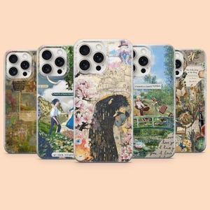 Howls Moving Castle Phone Case Ghibli Magic Cover for iPhone 17Pro, 16, 15, 14, 13, 12, Samsung S26, S25, S24, S23Fe, A16, A56, Pixel 10, 9A
