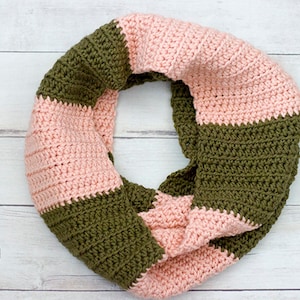 PDF Crochet Pattern - Willa Infinity Scarf
