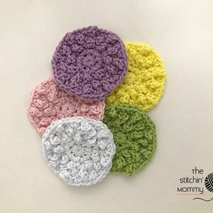 PDF Crochet Pattern Nubby Scrubbies image 2