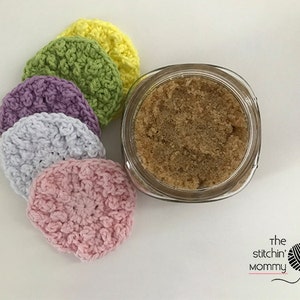 PDF Crochet Pattern Nubby Scrubbies image 3