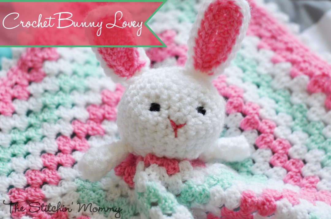 PDF Crochet Pattern - Bunny Lovey - Etsy