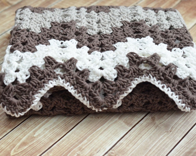 PDF Crochet Pattern - Shell Stitch Baby Blanket - Etsy