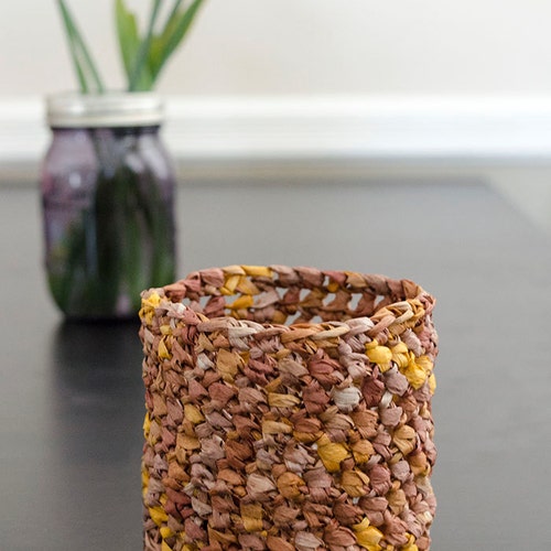 PDF Crochet Pattern Raffia Coasters Etsy