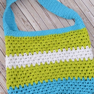 PDF Crochet Pattern - Summer Fun Market or Beach Tote - Etsy