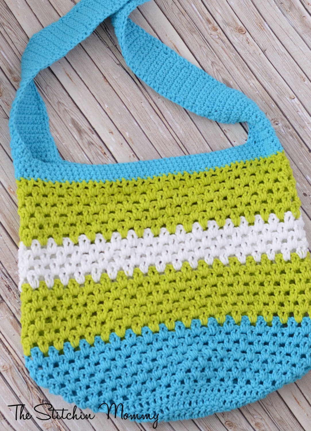 PDF Crochet Pattern - Summer Fun Market or Beach Tote - Etsy