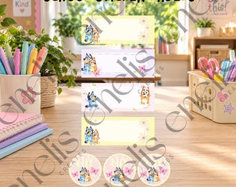 Custom School Sticker Labels | Personalized Waterproof Name Labels | Any Theme Available | Daycare, Preschool & School Supplies