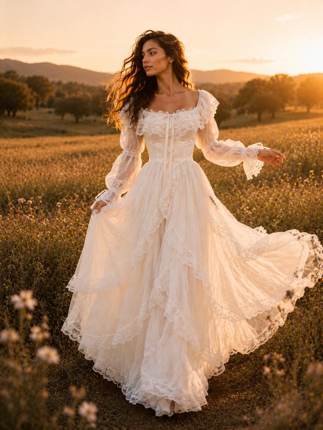 retro wedding dresses etsy Vintage Wedding Dresses
