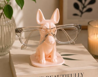 Minimalist Dog Glasses Holder | Desk Organizer