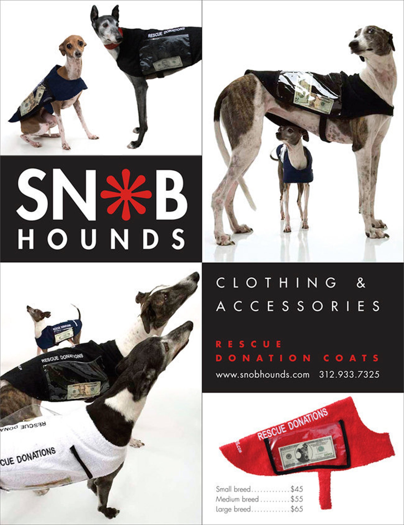 Canine Rescue Donation Coats Etsy