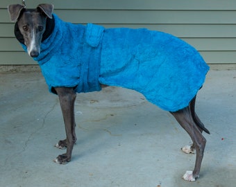 Tantalizing Turquoise Faux Fur Dog Coat