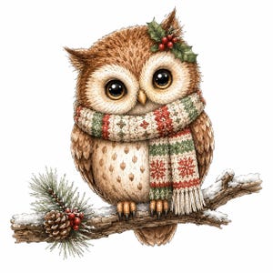 30 PNG skogsmark juldjur Clipart, vinterskogshelgpaket (digital nedladdning)