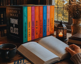 Coffret complet Le trône de verre broché – Collection Sarah J. Maas Fantasy Series