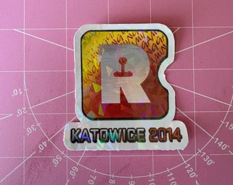 Pegatina holográfica de Reason Gaming CS2