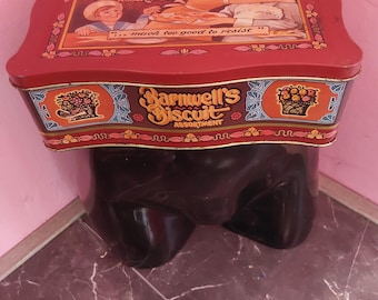 Vintage Barnwell's biscuit tin, 1990s.