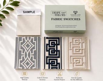 Fabric and Tape Trim Samples for Custom Orders