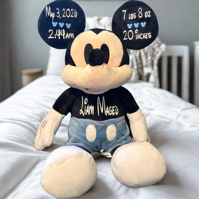 Personlig Musse Pigg Plysch bild 1