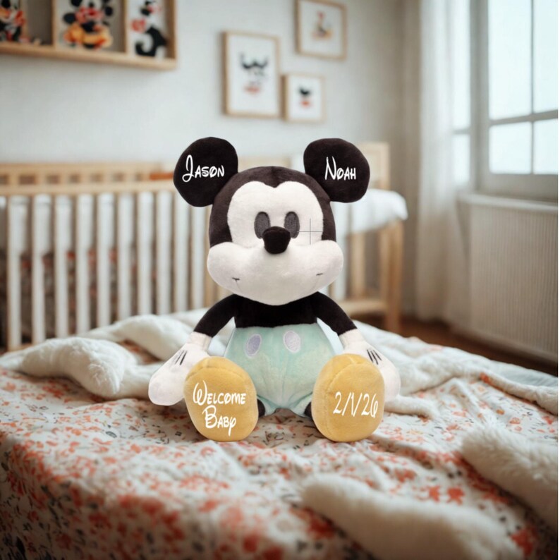 Personlig Musse Pigg Plysch bild 2