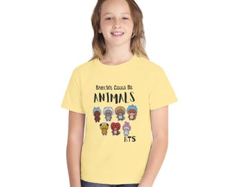 BTS Animals Youth Midweight Tee