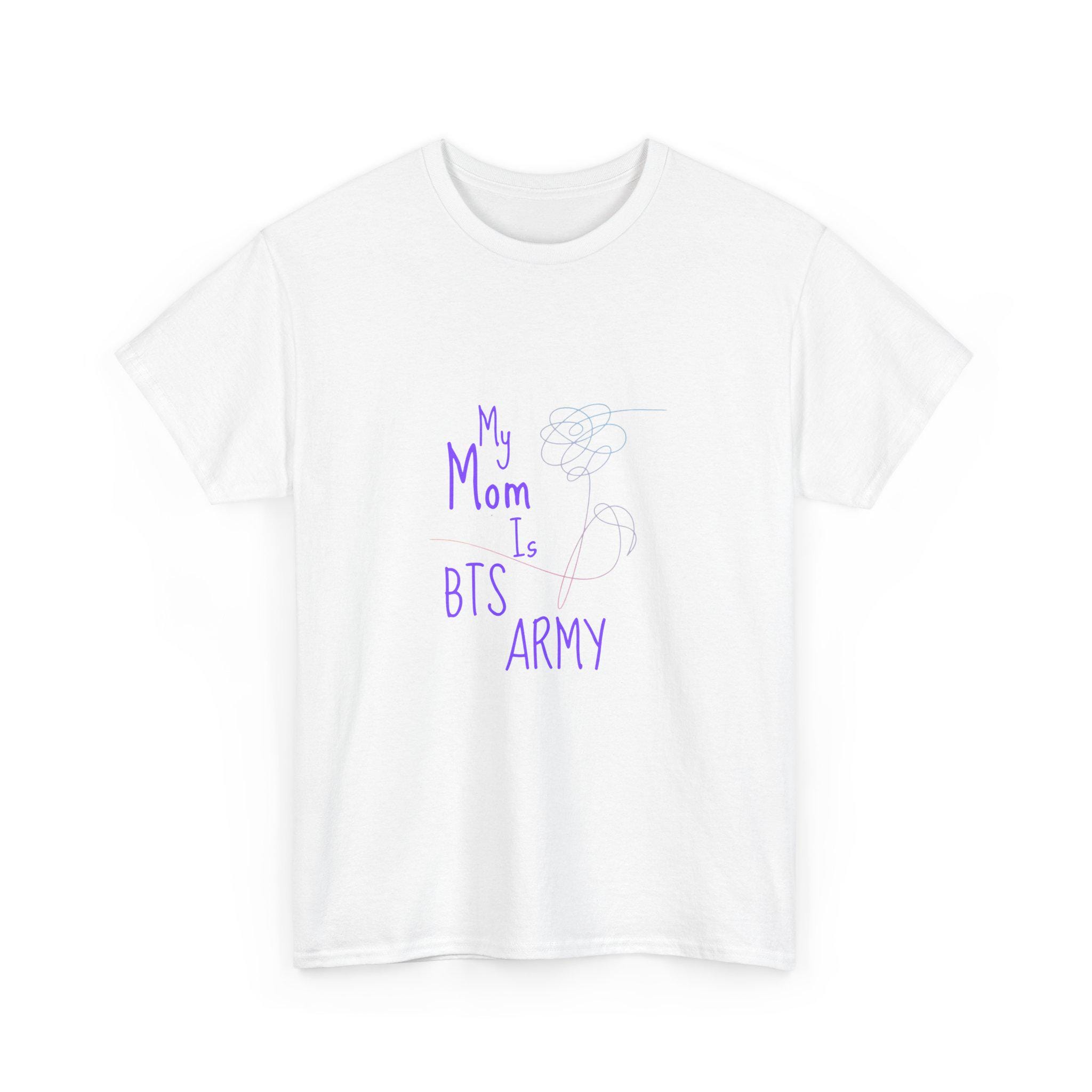 My MOM is BTS ARMY Unisex Heavy Cotton Tee - Etsy