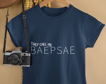 Maglietta Baepsae BTS, fan art Army, maglietta K-Pop
