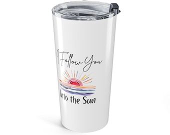 BTS I Follow You Into The Sun Tumbler 20oz |  Travel Cup