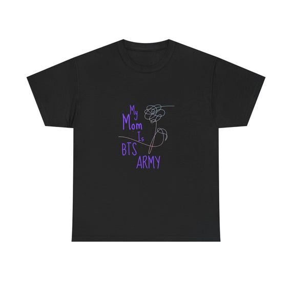 My MOM is BTS ARMY Unisex Heavy Cotton Tee - Etsy