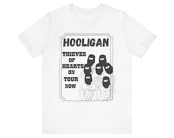 Hooligan Thieves of Hearts on Tour Tee | Band Poster Graphic Shirt