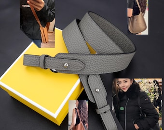 30mm wide Clemence Leather shoulder Strap for Evelyne 29,Picotin bag and Lindy bag