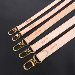 25 mm brett Vachetta-läderarmband - Justerbart armband