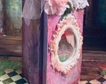 Sugar plum fairy wind up music box armoire closet