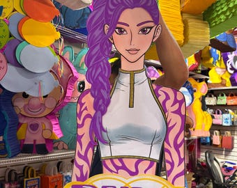 Decorazione per piñata a tema K-pop "Cacciatori di demoni" (in schiuma)