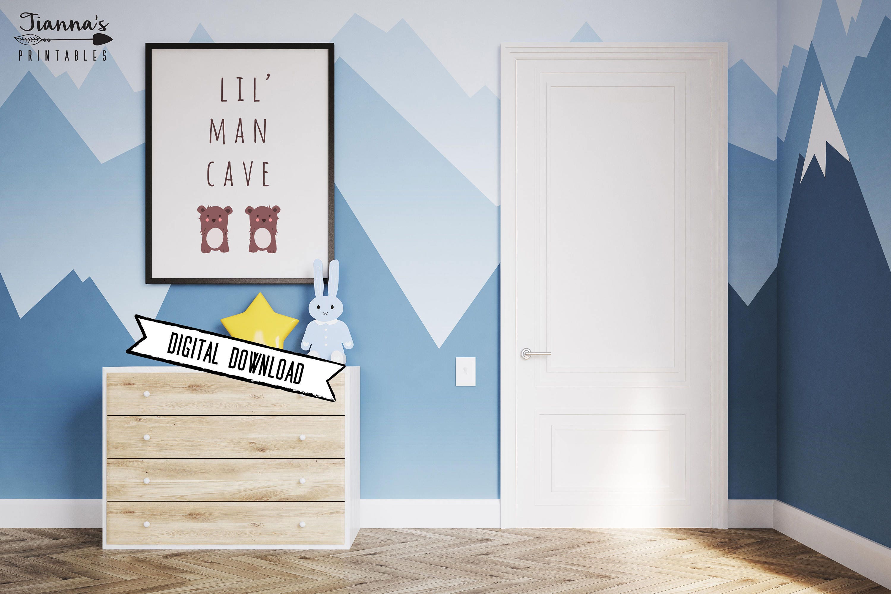 Lil' Man Cave Digital Download (5 Sizes!) - Etsy