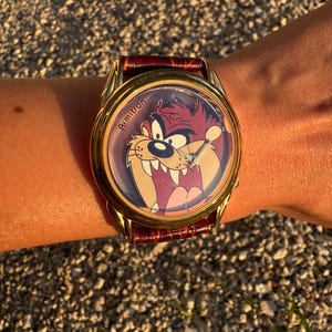 Vintage Taz Watch - Etsy