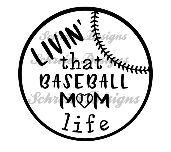 Download Baseball Mom Svg Png Vector Baseball Cut File Baseball Mom Etsy