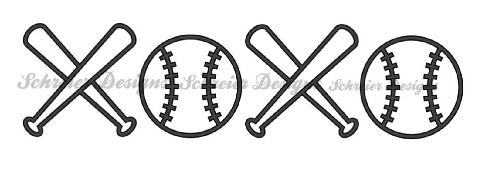 Free Free Xoxo Baseball Svg 793 SVG PNG EPS DXF File