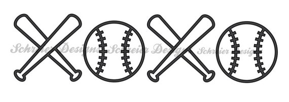 Download Baseball Svg Png Vector File Baseball Xoxo Svg Cricut Etsy