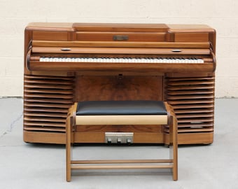 1939 Original Story & Clark "Storytone" Electric Piano and Bench