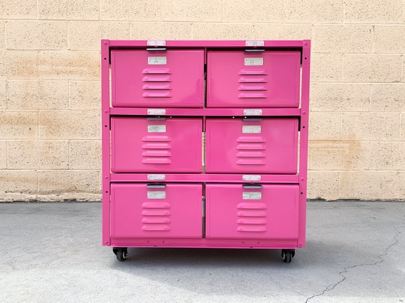 Custom 2 X 3 Locker Basket Unit On Casters Free U S Ireland Custom 2 X 3 Locker Basket Unit On, Hot Pink Locker Chandelier Earrings