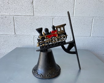 Antique Cast Iron Train Bell