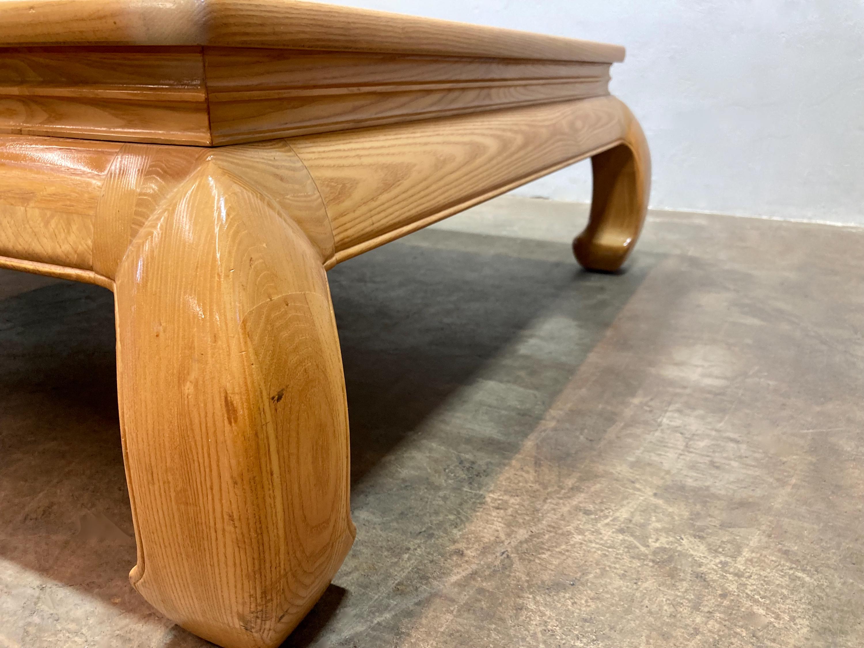 Henredon Scene Two Burlwood Ming Style Coffee Table - Etsy