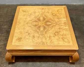 Henredon Scene Two Burlwood Ming Style Coffee Table - Etsy