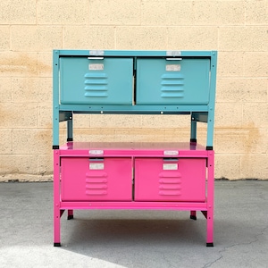 Custom 2 X 1 Locker Basket &quot;Side Table&quot; Unit, Sold Separately, Free U.S. Shipping