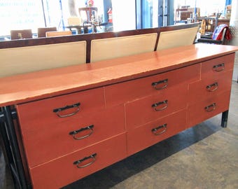 Mid-Century Japanese-Inspired Baker Furniture Credenza/Dresser