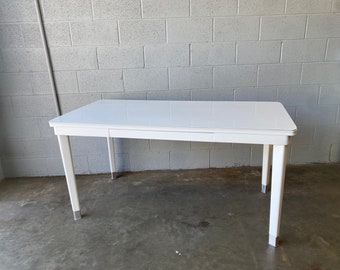 Vintage General Fireproofing 4 Leg Table