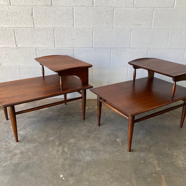 Mid Century End Table - Etsy