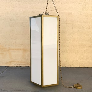 Vintage Modern Hanging Pendant Light, Large, Free U.S. Shipping