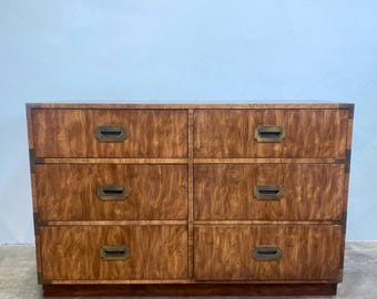 Dixie Campaigner 6 Drawer Dresser