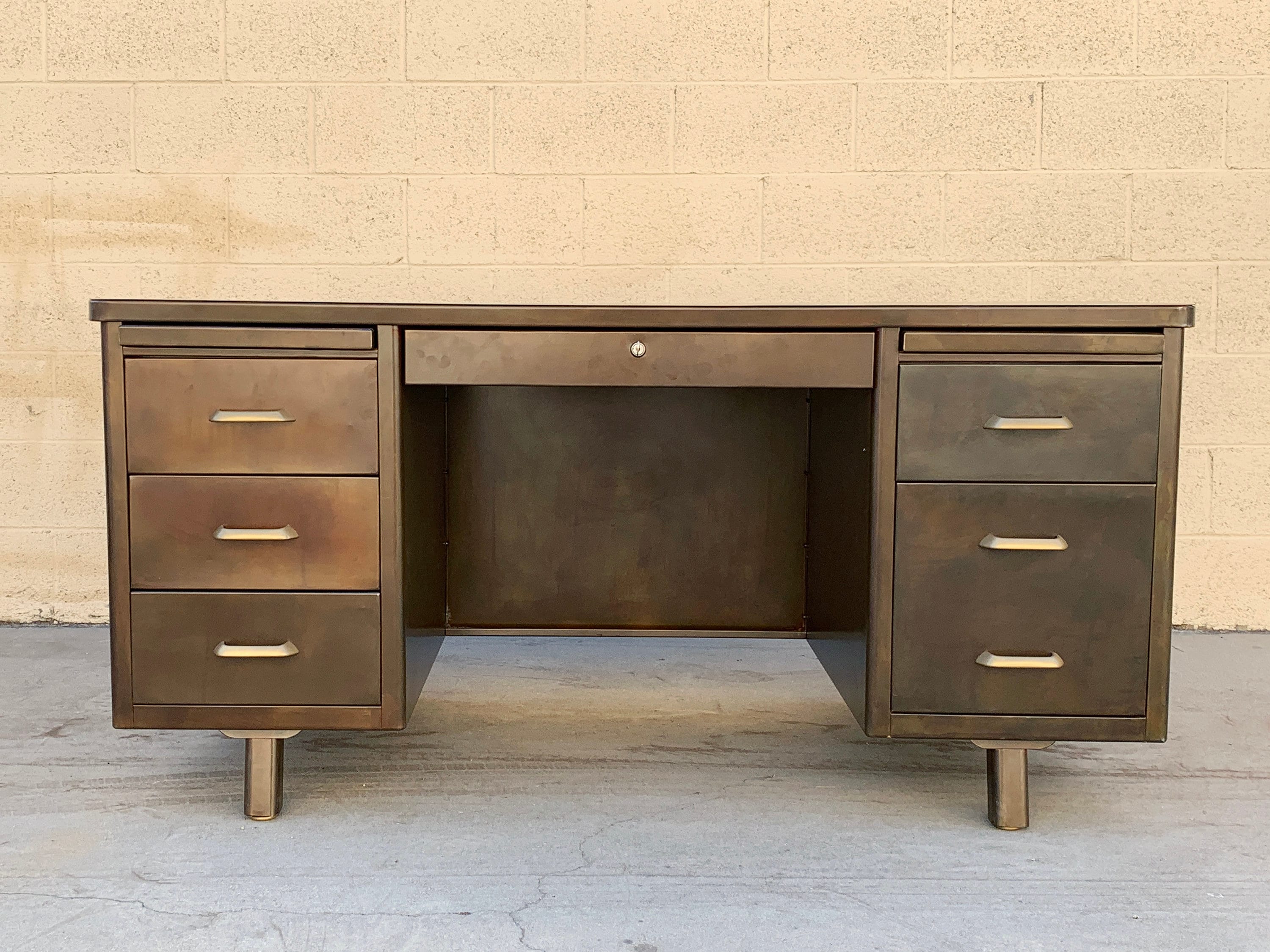 Wooden on sale tanker desk